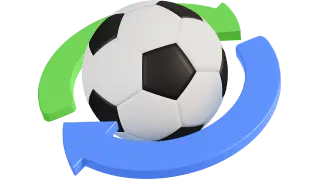 Gráficos 3D do jogo BacanaGol